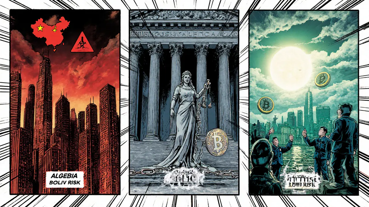 Top Countries Prosecuting Crypto Users: Enforcement Comparison 2025