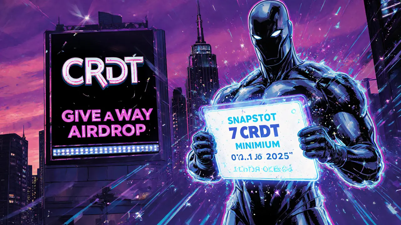 CRDT Give a Way Airdrop: How to Qualify, Claim, and Stay Safe