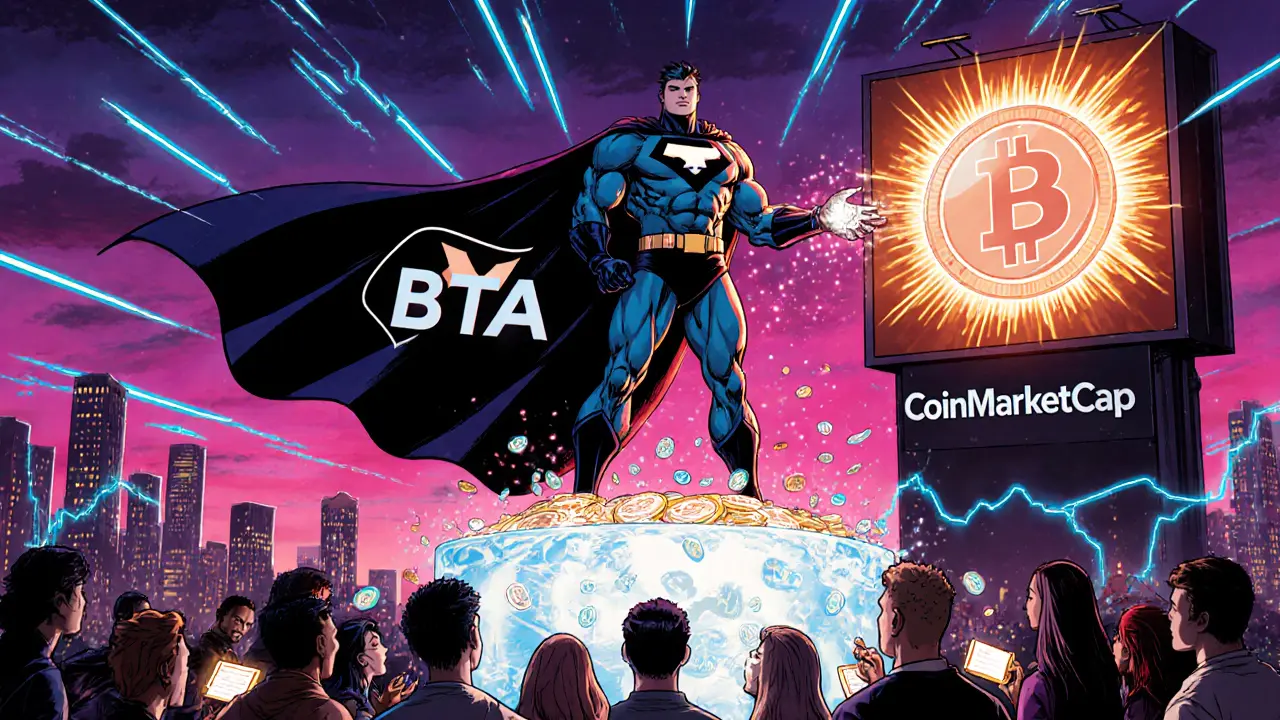 BitcoinAsset (BTA) X CoinMarketCap Airdrop Details - How to Claim, Tokenomics & Safety Tips