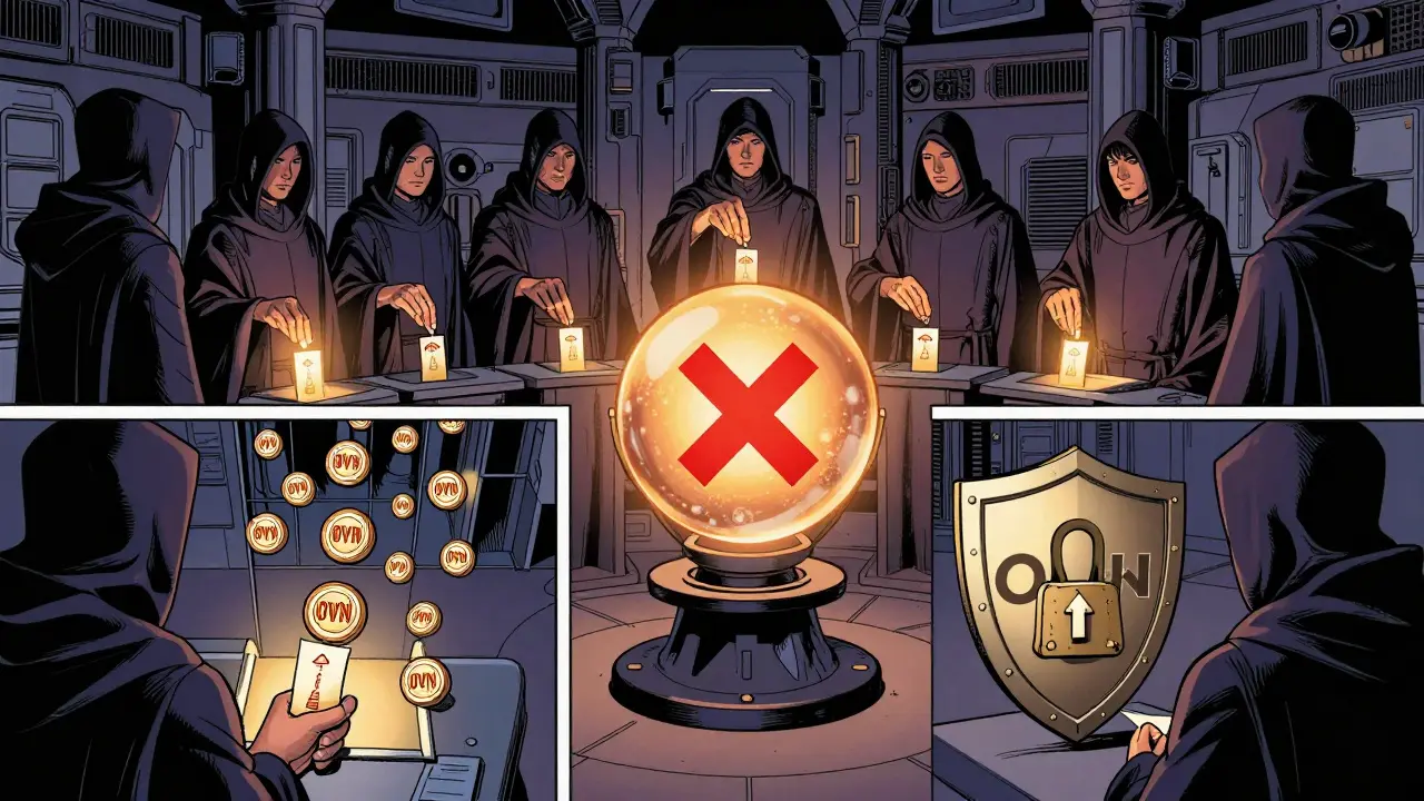 OVN holders vote silently to protect the protocol with a shield of locked tokens.