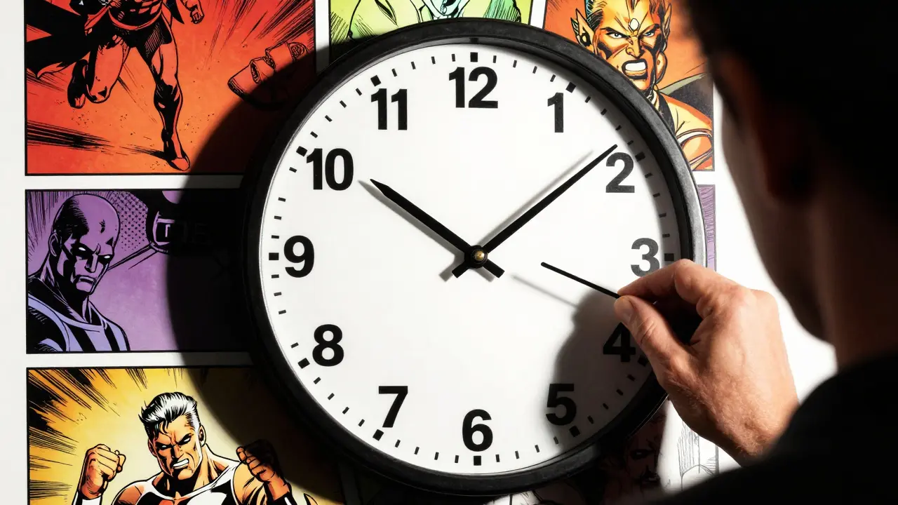 Clock showing one-year holding period for Ethereum transaction.