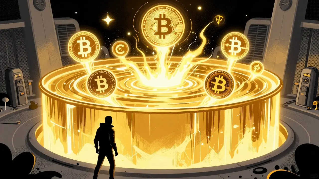 Liquidity pool visualization with hidden smart contract risks