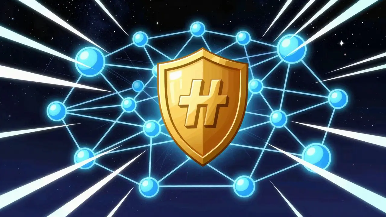 IPFS network protecting digital data with cryptographic hashes