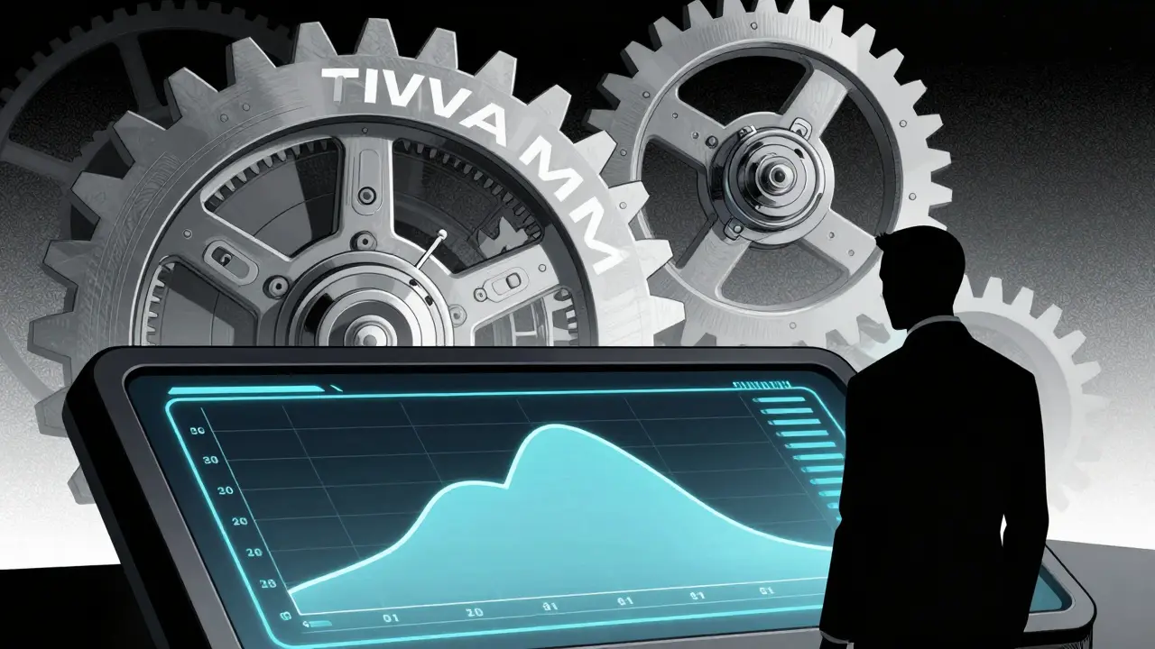 Mechanical gears representing TWAMM slow execution for institutions