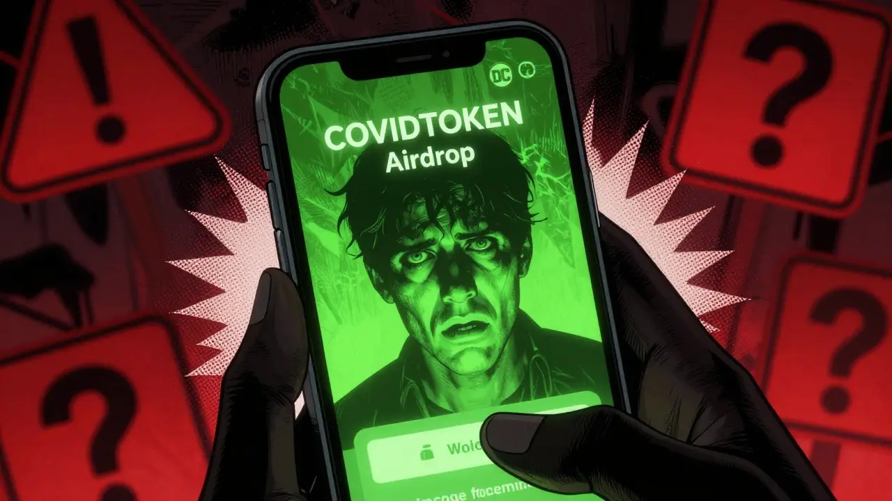 COVIDTOKEN Airdrop: Scam Alert, Details & Safety Guide