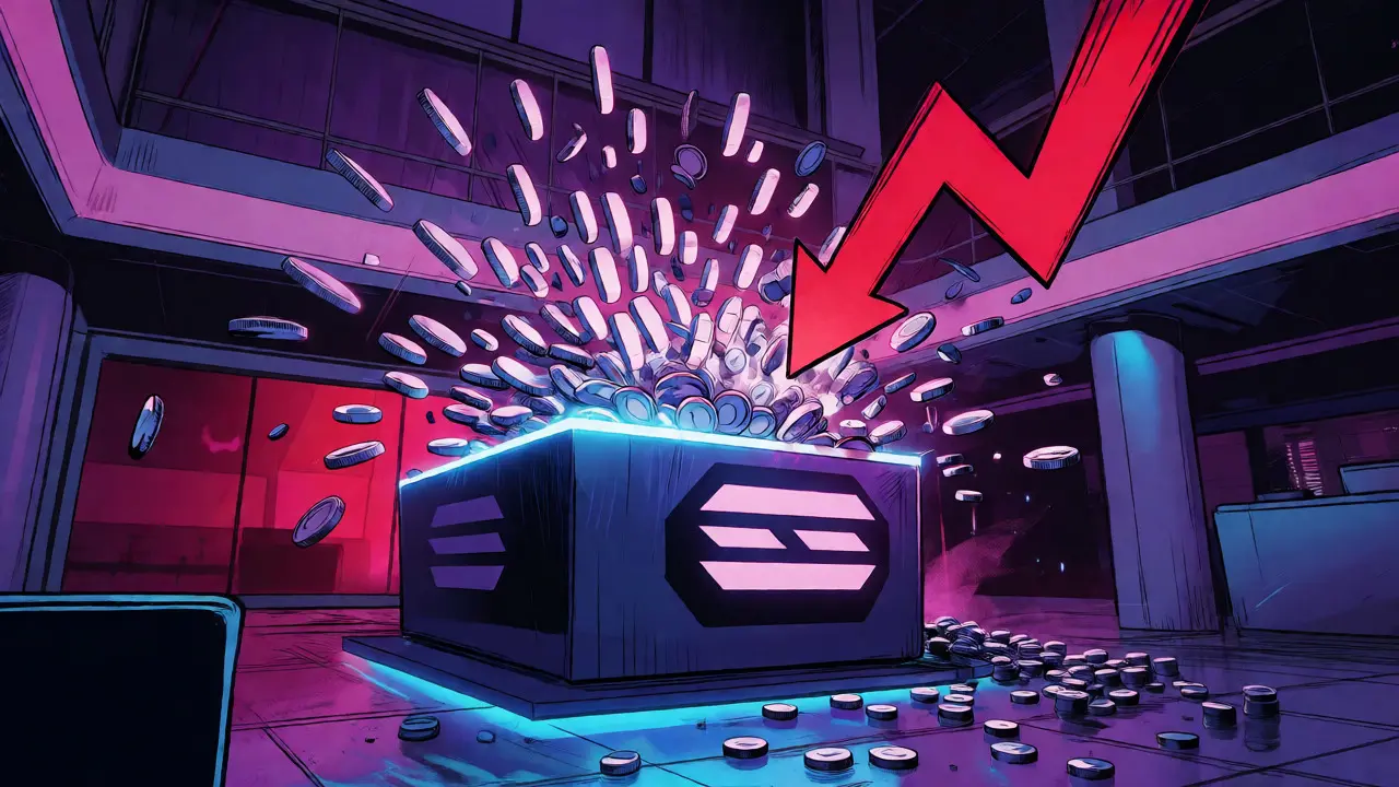Solana launchpad overwhelmed by crashing tokens